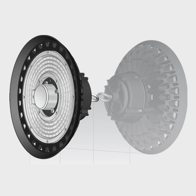 新款上市 LED工矿灯 质量保证 200W工矿灯铝外壳 UFO圆形天棚灯