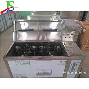 饮料制造厂水桶清理机 旋转式毛刷洗桶机器 单筒电动刷桶设备