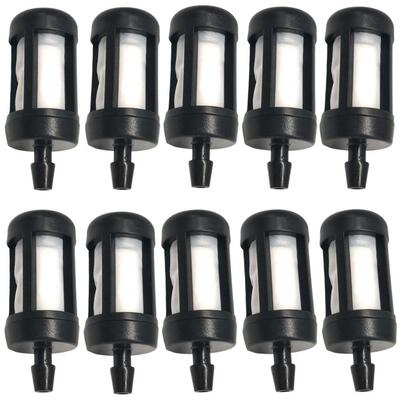 10个装燃油过滤器适合鼓风机锯3/16英寸进口00003503502 ZHT-026