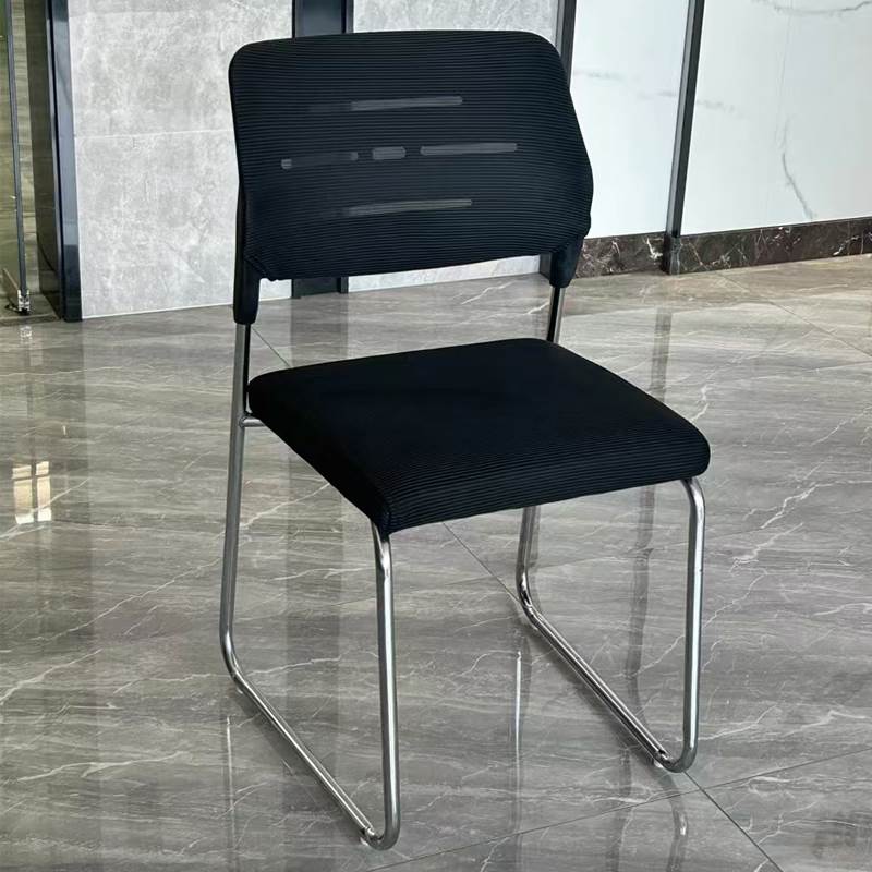 培训椅钢筋椅会议椅简约靠背椅无扶手办公椅写字椅洽谈办公桌椅子
