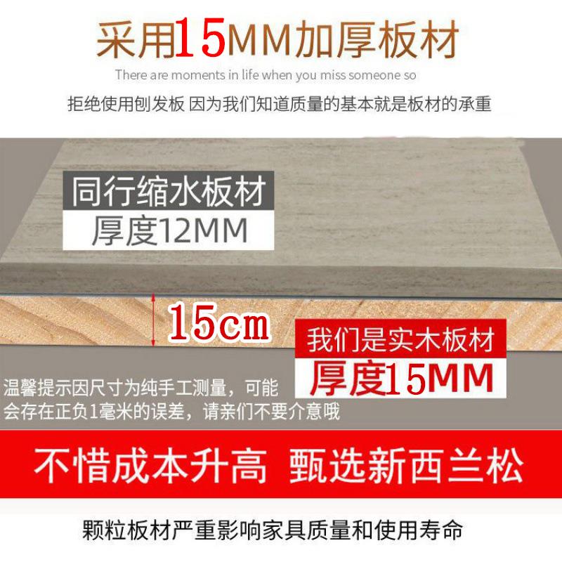 防尘书柜家用收纳儿童展示柜带玻璃门实木落地书架客厅储物柜组合