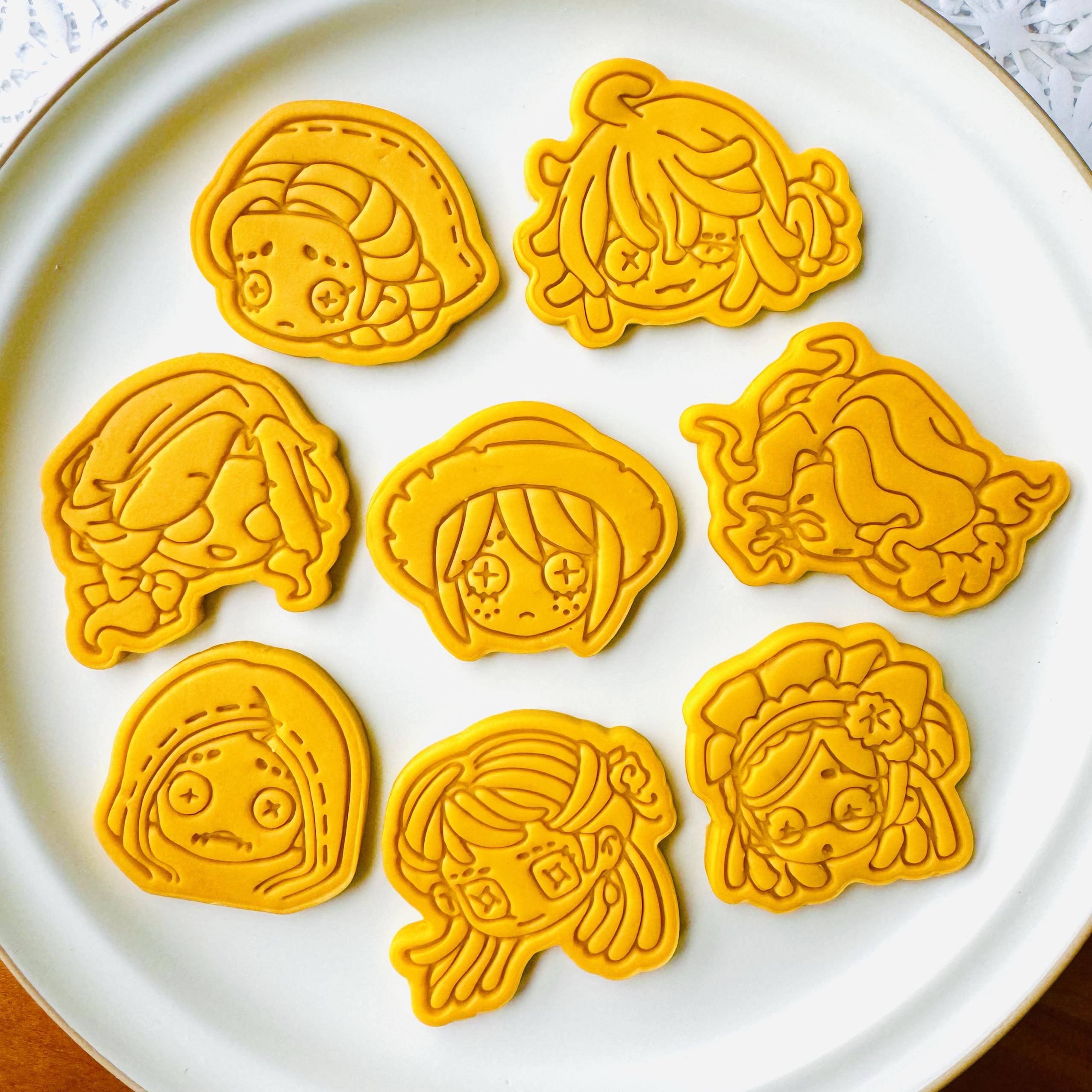 第五人格饼干模具Q版囚徒约瑟夫佣兵调香师家用diy曲奇烘焙工具