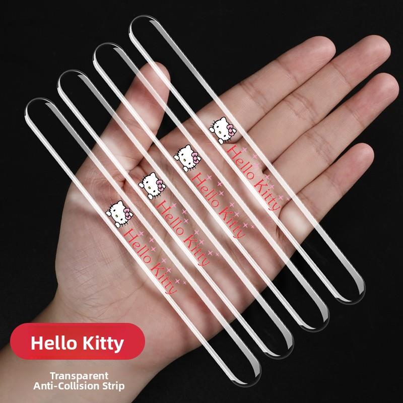 车门防撞条防撞贴动漫卡通透明隐形后视镜保护贴汽车装饰防刮擦贴