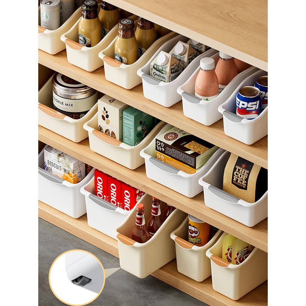 厨房收纳神器水槽下收纳架多功能橱柜储物筐收纳盒厨具锅具置物架