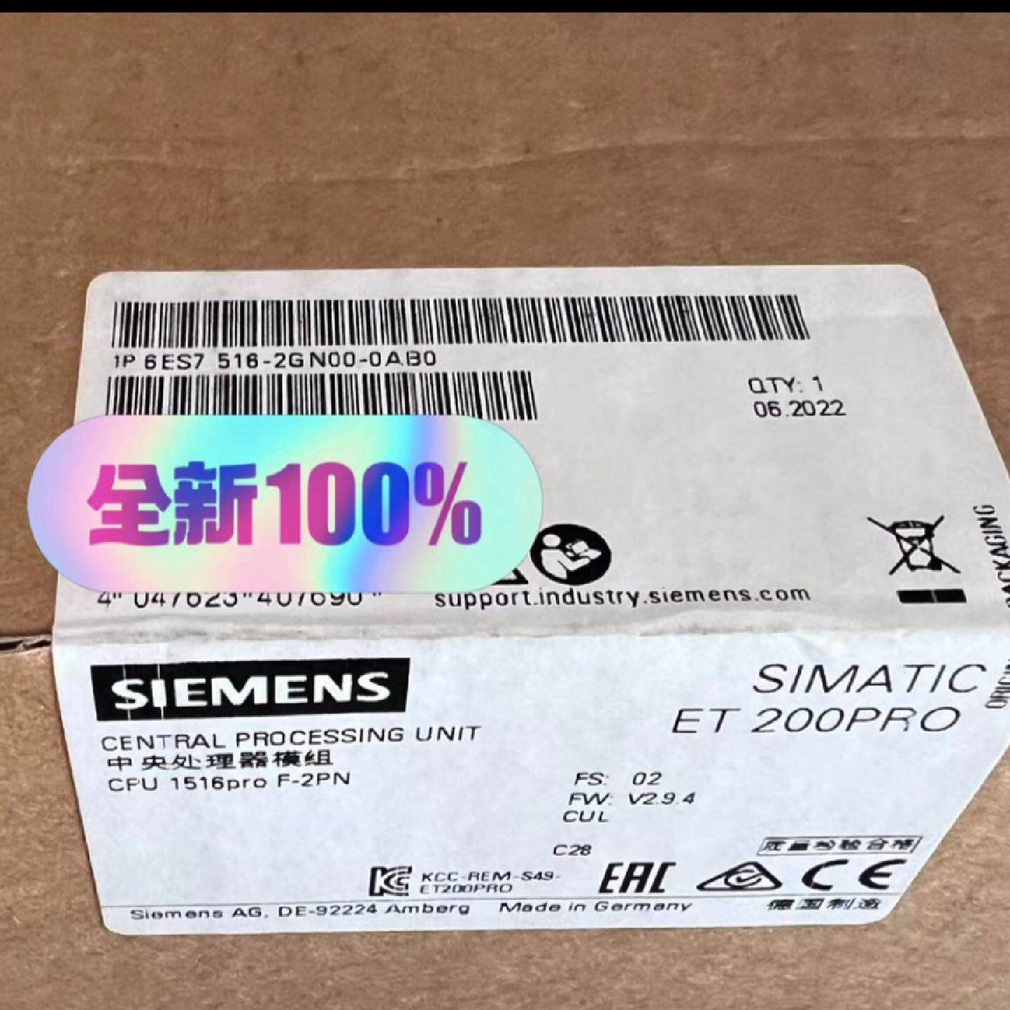 全新6ES7516-2GN00-0AB0原装现—议价
