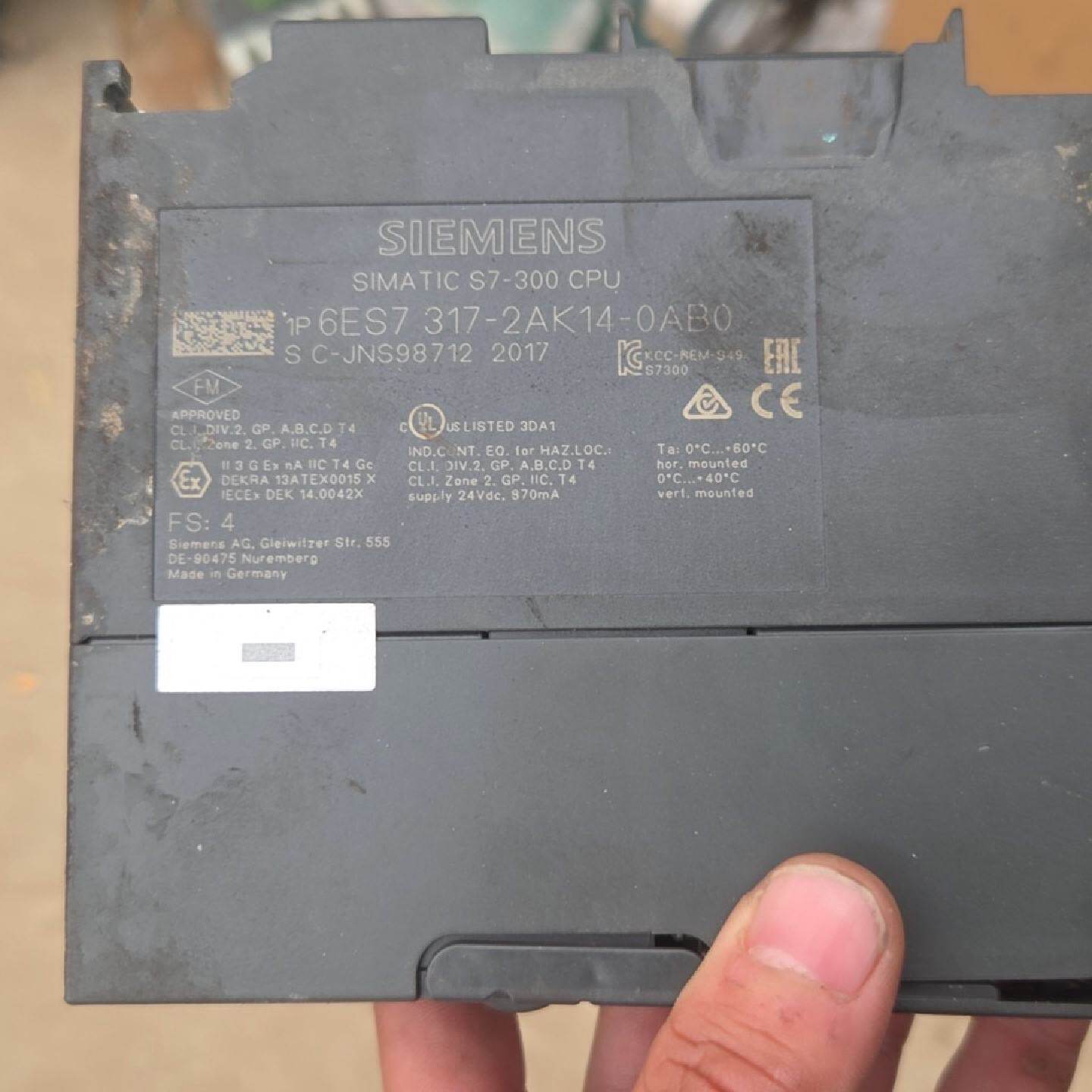 西门子SIMATIC S7-300 CPU模块，型号6ES7--议价商品