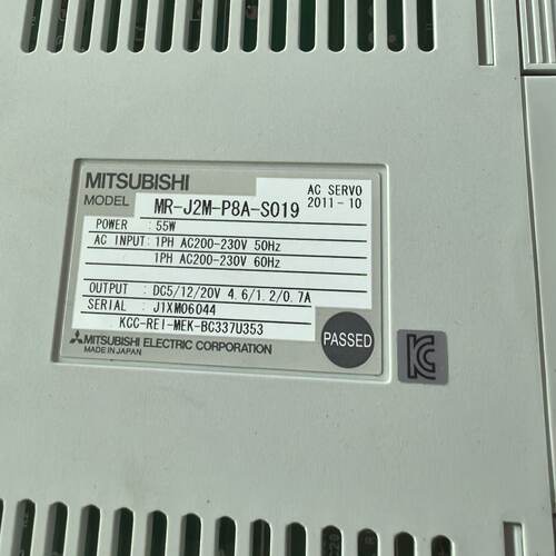 伺服驱动器MR-J2M-P8A-S019全新货，上盖有一议价