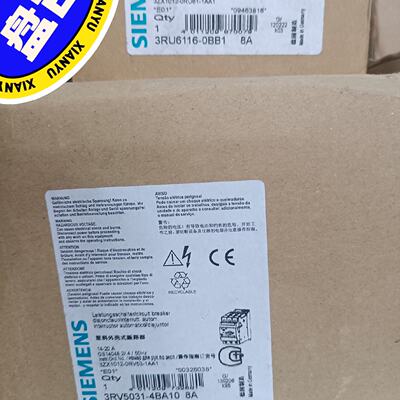 3RV50314BA10   8A3RU6116拍前询价下单