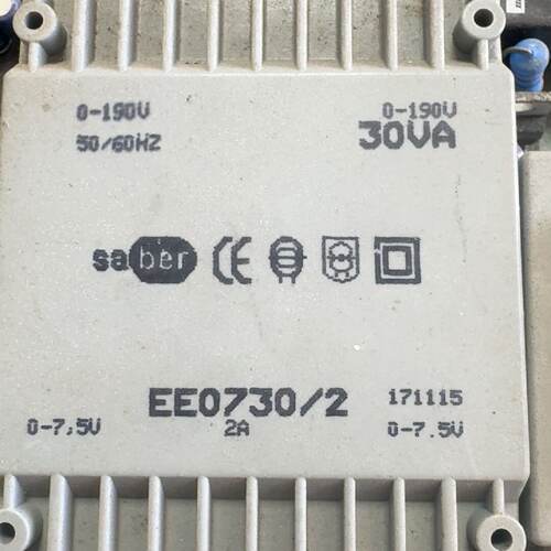 议价Saber Ee07302 Te06122 Power Transformer Disassembled适用