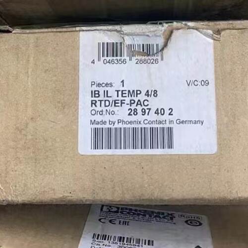 议价2897402菲尼克斯温度测量模块IB IL TEMP 4/8 RTD/EF-PAC模拟