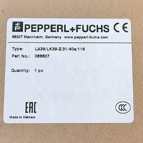 议价LA39/LK39-Z/31/40a/116倍加福对射型光电感测器 货号088807