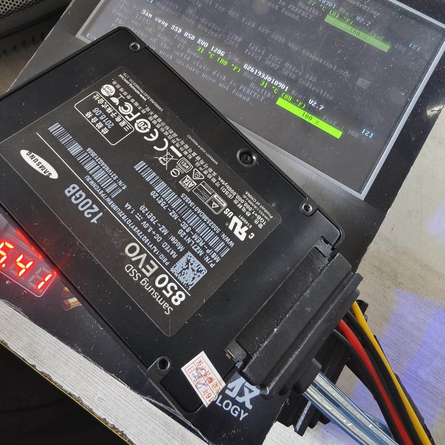 【议价】EVO 120G 三星850 固态硬盘25寸SATA接口 全新/二手均有