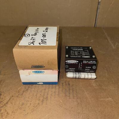 LOT OF 2 BANNER LSR64 SHIFT REGISTER MODULES NEWOPEN BOX MAK