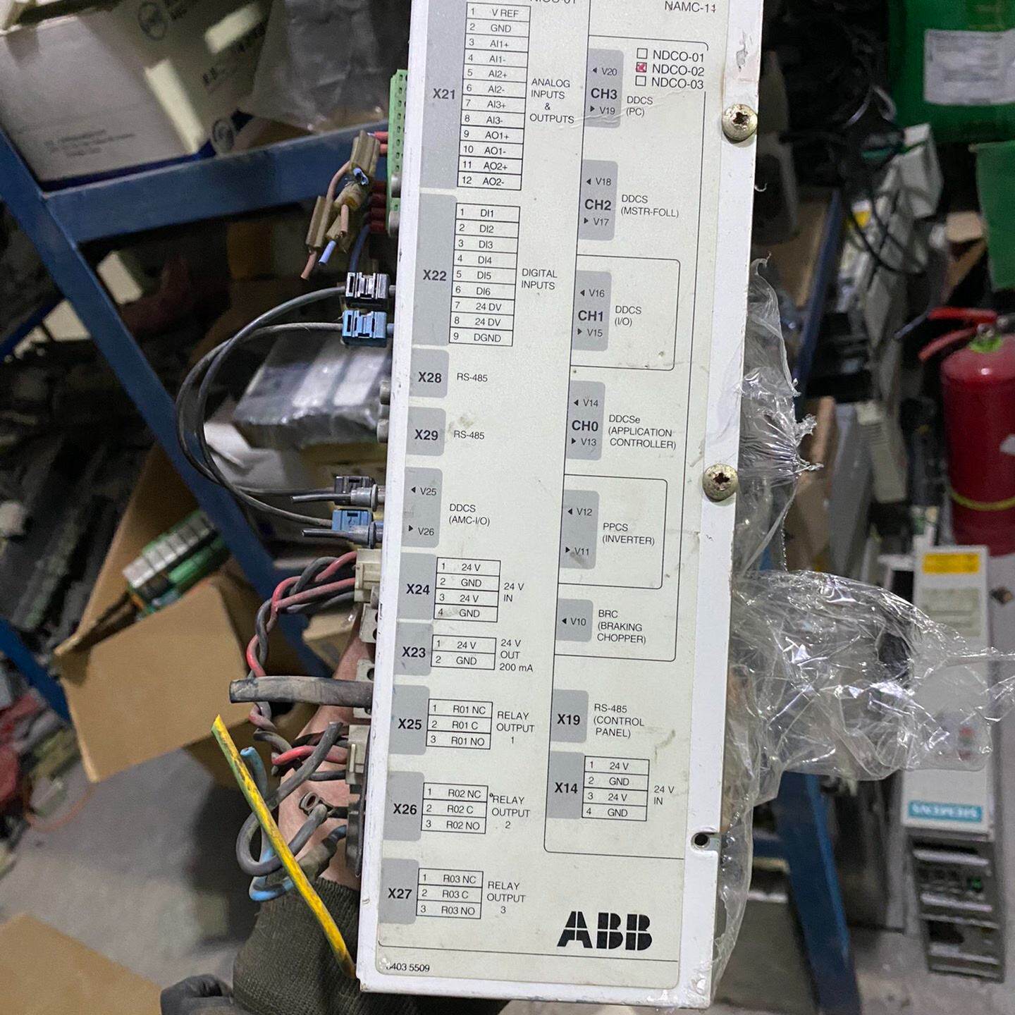 议价--ABB变频器通讯模块 NDCU-11 二手功能包好 议价