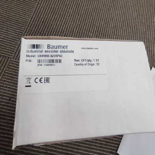 询》Baumer德国宝盟增量堡盟编码器GXMMW.A205PA2原装现货