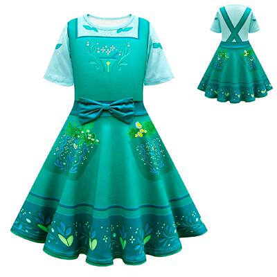 儿童六一万圣节演出服装cosplay魔法满屋Encanto中大童裙80892