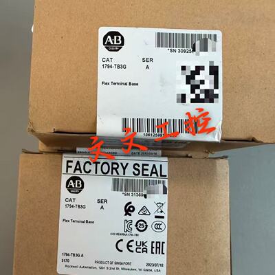 议价ab罗克韦尔 1794-TB3 1794-TB32 TB3G TB2 PLC底座  接线端子