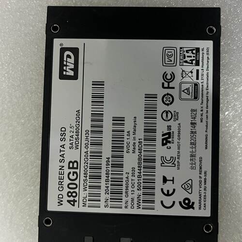 WD西部数据WDS480G2G0A480GSSD议价
