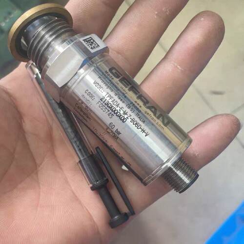 议价GEFRAN意大利杰弗伦管道压力感测器TPFADA-E-M-Z-B06D-H 全新