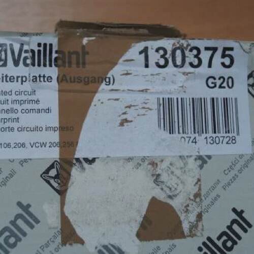 Vaillant 130375 Circuit Board 130375