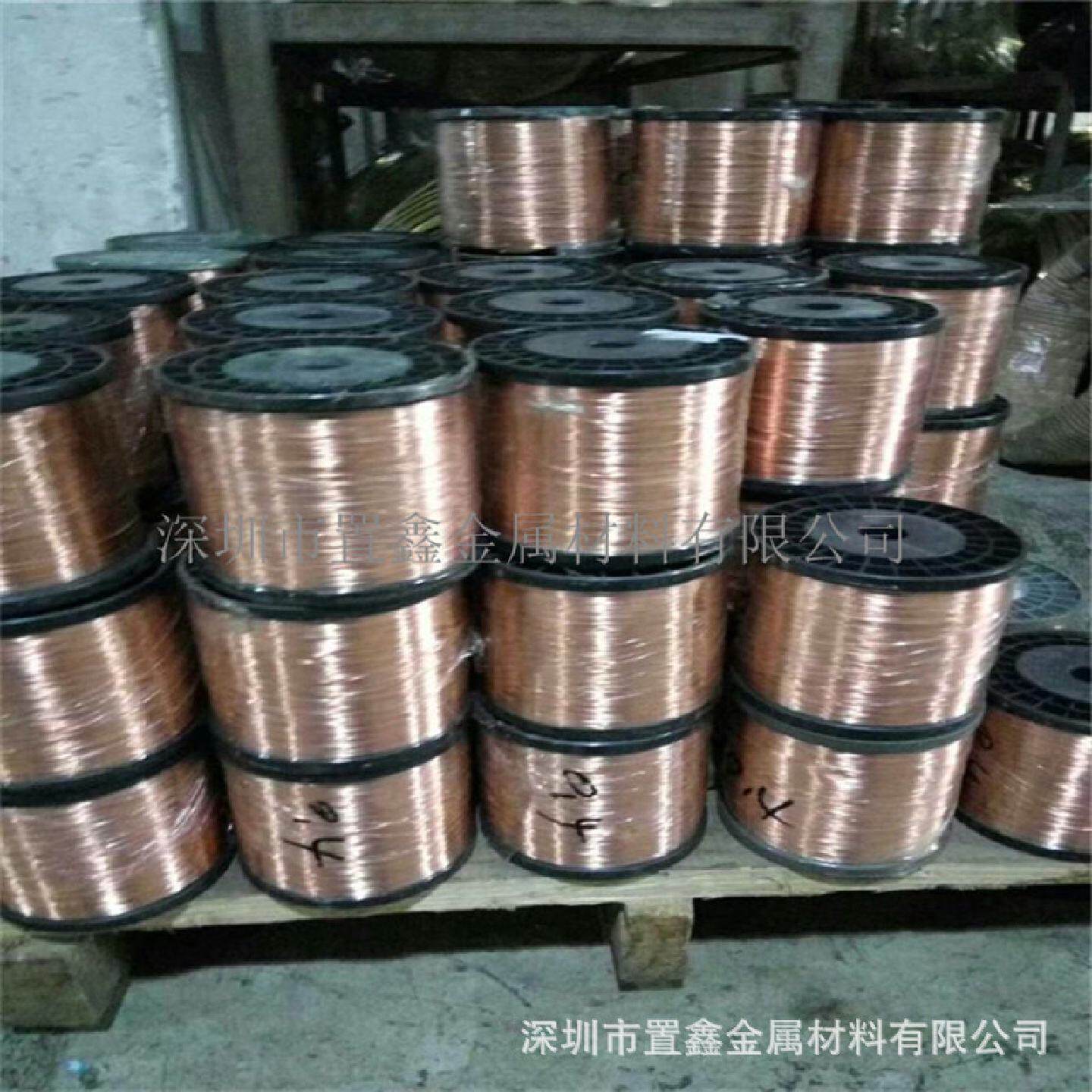深圳厂家直销纯铜线裸铜线t2紫(红)铜线无氧铜丝镀银铜丝