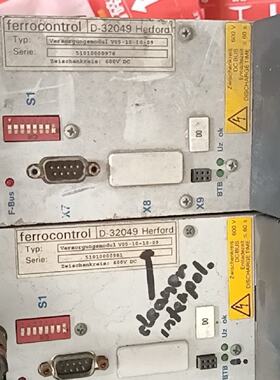 询价-叶鲁ferrocontrol伺服驱动器型号D32049