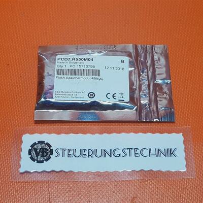 SAIA  Modulo Di Memoria Flash Burgess 4Mbyte PCD7.R550M04
