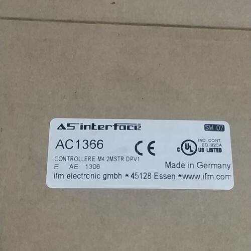 议价Ifm AC1306 易福门全新AS-i DP模块 ControllerE 2Mstr DP AC