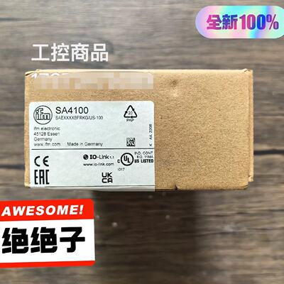 全新 IFM易福门 SA4100 传感器，议价