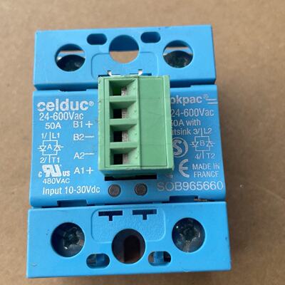 Celduc赛德固态继电器SOB965660--议价商品