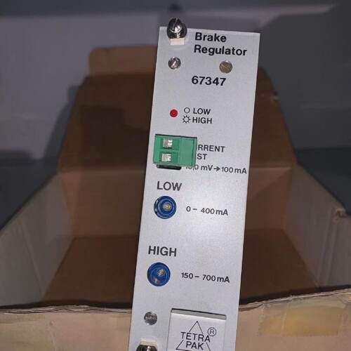 Tetra Pak Brake Regulator Control 67347