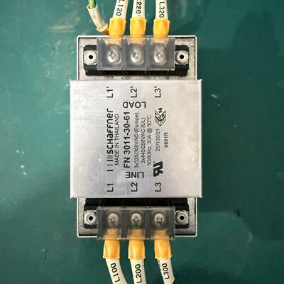 议价Thail Original Schaffner ThreePhase Filter Fn30113061适