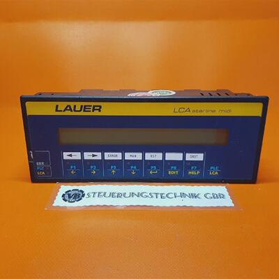 LAUER Textanzeige  Operator Panel starline midi LCA300.0 Ver