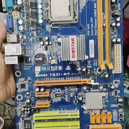 溢价-Tserles工控主板Tg31A7功能测试正常带cpu