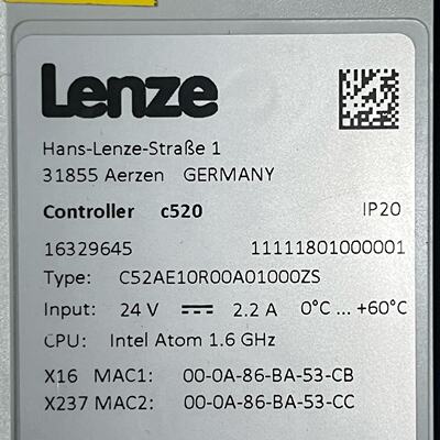 议价Lenz Cpu Host C52ae10r00a01000zs Original适用