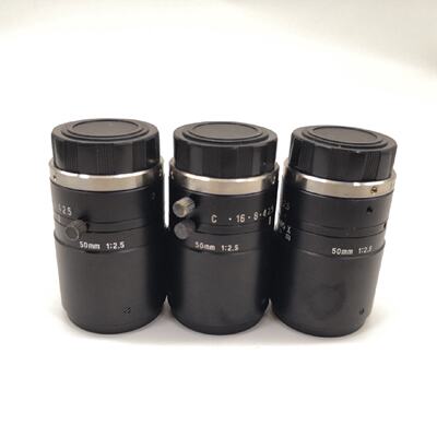议价Myutron FV5025 50mm 1:2.5百万级高清工业定焦镜头