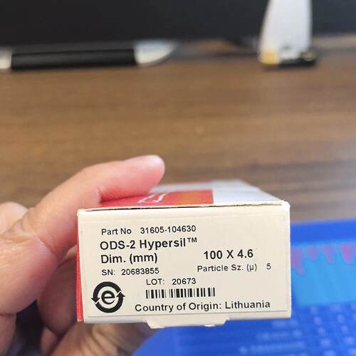 议价赛默飞 ODS-2 Hypersil色谱柱31605-104630，100 x 4.6 mm，5