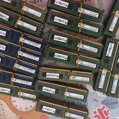 原装拆机内存条海力士镁光ddr34GB8颗粒单面内存-议价