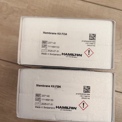 议价全新 HamiltonHamilton膜片套装，型号237140，2025年7月