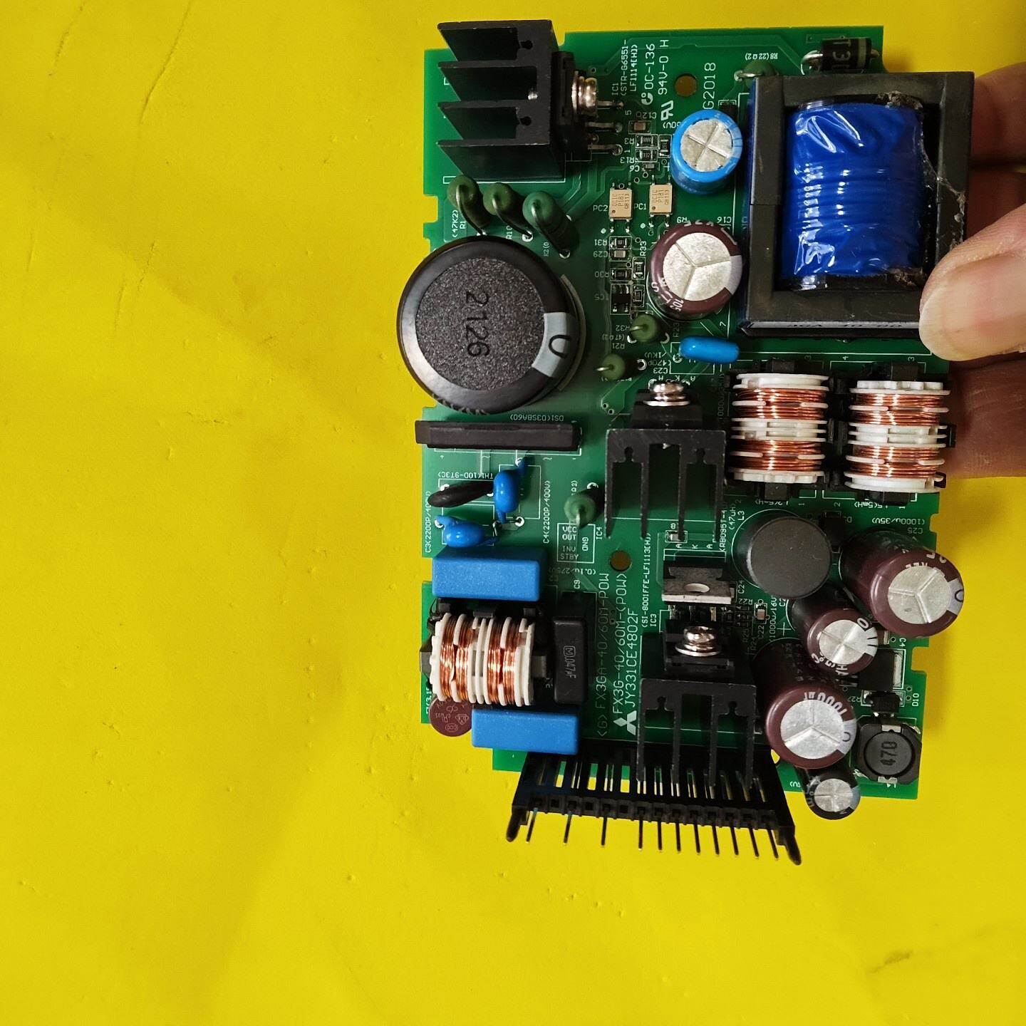 三菱FX3GA-40/60PLC电源板，功能正常。质量保证，--议价商品