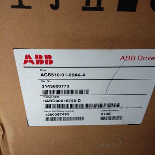 议价ABB变频器ACS550-01-06A9-4功率3KW 380V质保一年现货销售