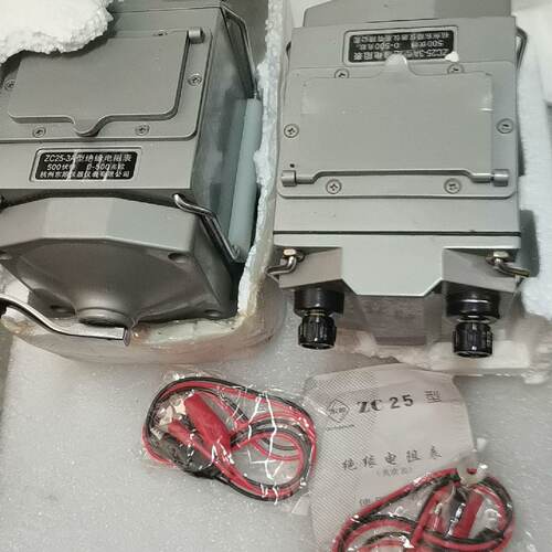 议价ZC253A型绝缘电阻表500伏特0500兆欧杭州可维修