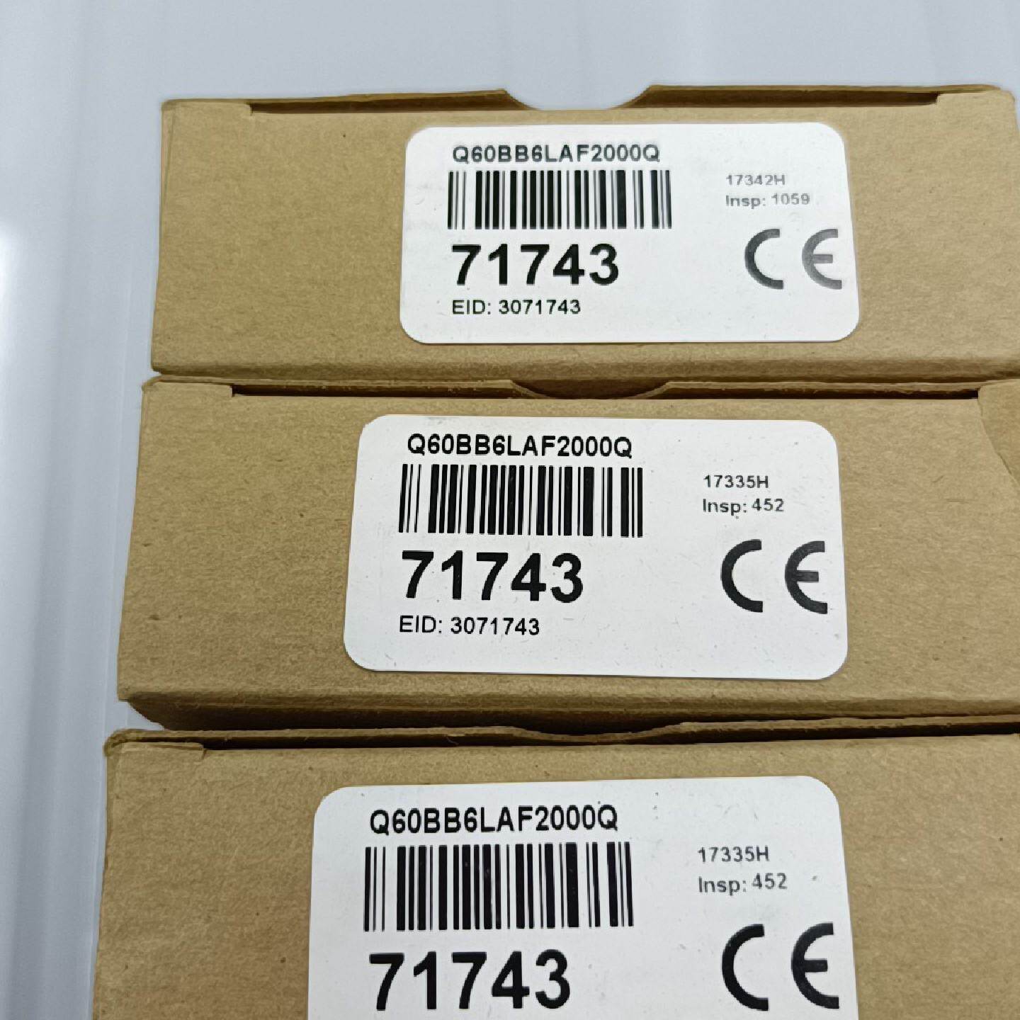 【议价】邦纳激光传感器Q60BB6LAF2000Q。图尔克通适用559