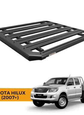 平台式车顶行李架带支架配28寸LED单排条灯适用于丰田HILUXN70