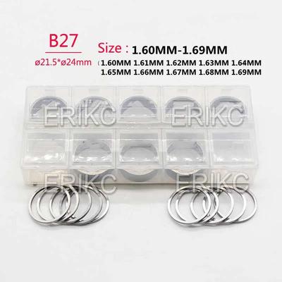 ERIKC喷油器调整垫片B271.57-1.66mm50pcs适用于电装喷油器