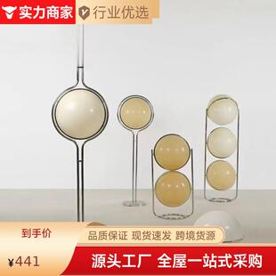 中山灯具现代简约客厅沙发落地灯卧室床头灯高级感奶油风装饰台灯