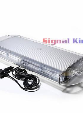 40LED爆闪灯迷你短排警示灯40LED长排警示灯车顶灯12-24V