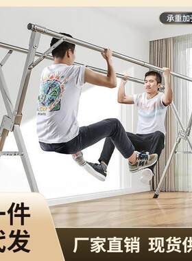 ε双杆加粗加厚凉衣架家用阳台新款2022掠衣捍折垒拆叠哂被子不