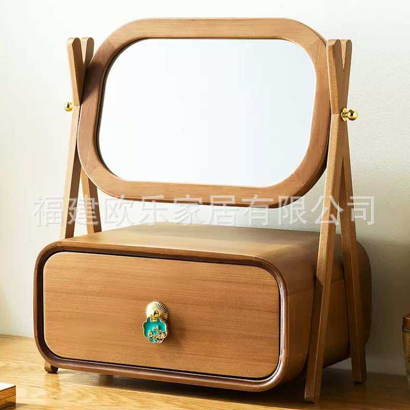 高档实木首饰盒收纳箱桌面化妆镜子梳妆台新娘珠宝盒现货跨境货源,模玩/动漫/周边/娃圈三坑/桌游,模型制作工具/辅料耗材,淘宝优惠券,粉丝福利购,淘宝优惠卷