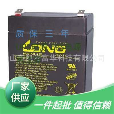 WP4-12 仪器仪表电力通讯UPS电源储能电池12V4AH广隆LONG蓄电池